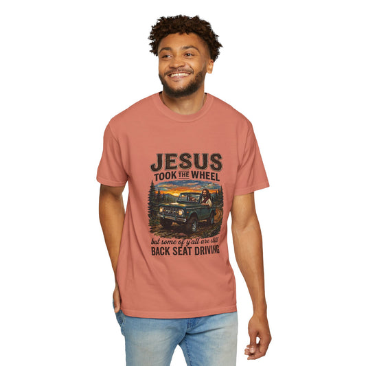 Jesus Took The Wheel T-shirt