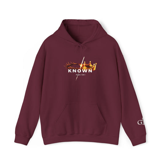 KNOWN | Psalm 139:1 scripture sweatshirt